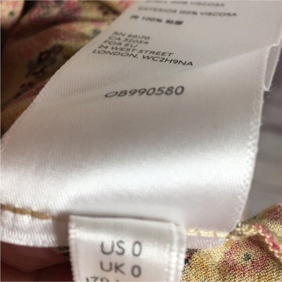 FREE PEOPLE flounce floral asymmetrical skirt - Picture 11 of 13